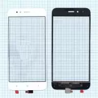 Сенсорное стекло (тачскрин) для Xiaomi Mi A1, Mi 5X, белый