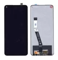 Модуль (матрица + тачскрин) для Xiaomi Redmi Note 9, 10X, черный Incell