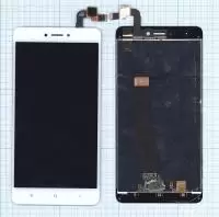 Дисплей (экран в сборе) для телефона Xiaomi Redmi Note 4X, белый