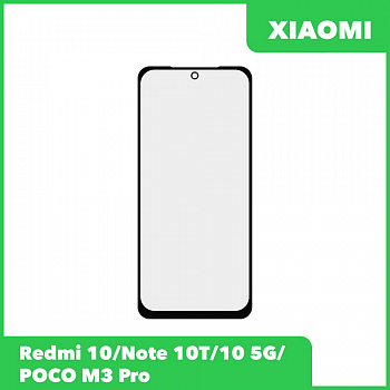G+OCA PRO стекло для переклейки Xiaomi Redmi 10, Note 10T, Note 10 (5G), POCO M3 Pro (черный)