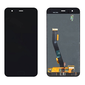 Дисплей Xiaomi Mi 6 (MCE16) со сканером отпечатка (черный)