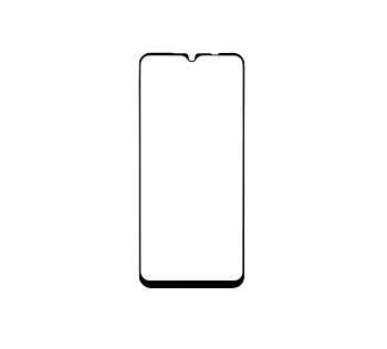 Защитное стекло "Полное покрытие" для Samsung Galaxy A02 (A022G), A02s (A025F), черное