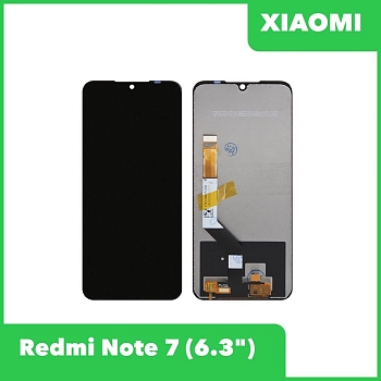 Дисплей (экран в сборе) для телефона Xiaomi Redmi Note 7 (черный)