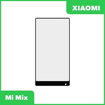 Стекло + OCA пленка для переклейки Xiaomi Mi Mix, черный