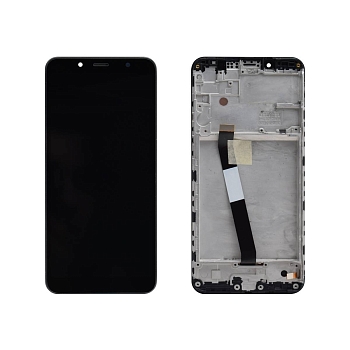 Дисплей Xiaomi Redmi 7A (M1903C3EG) в рамке (черный)
