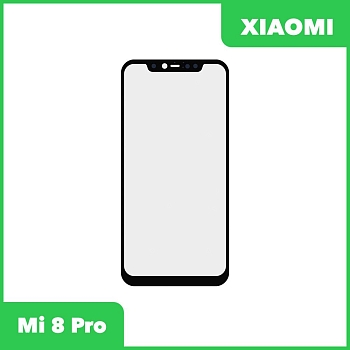Стекло для переклейки дисплея Xiaomi Mi 8 Pro, черный