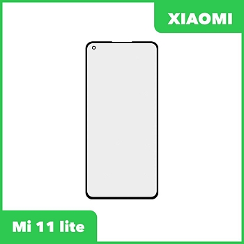 Стекло для переклейки дисплея Xiaomi Mi 11 Lite, черный