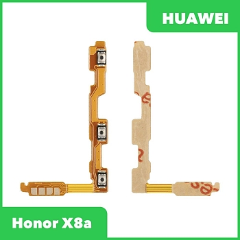 Шлейф кнопок громкости и кнопки включения для Huawei Honor X8a (CRT-LX1)