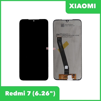 LCD дисплей для Xiaomi Redmi 7 в сборе с тачскрином (черный)