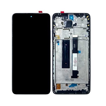Дисплей Xiaomi Mi 10T Lite 5G (M2007J17G) в рамке (черный)