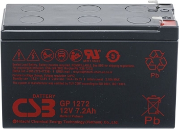 Аккумуляторная батарея CSB GPL 1272, 12В, 7.2Ач