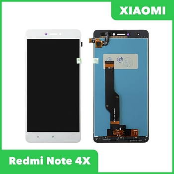LCD дисплей для Xiaomi Redmi Note 4X в сборе с тачскрином (белый)