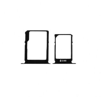 Держатель (лоток) SIM-карты для Samsung Galaxy A5 (A500F), черный