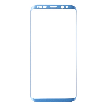 Защитное стекло Tempered Glass 3D для Samsung Galaxy S8 Plus (голубое)