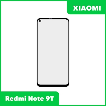 Стекло для переклейки дисплея Xiaomi Redmi Note 9T, черный