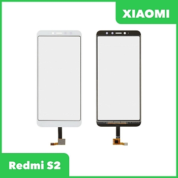 Сенсорное стекло (тачскрин) для Xiaomi Redmi S2, белый
