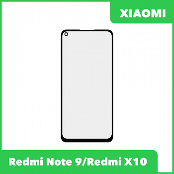G+OCA PRO стекло для переклейки Xiaomi Redmi Note 9, Redmi X10 (черный)