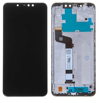 Дисплей Xiaomi Redmi Note 6 Pro (M1806E7TG) в рамке (черный)
