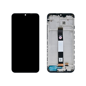 Дисплей Xiaomi Redmi 9A (M2006C3LG) в рамке (черный)