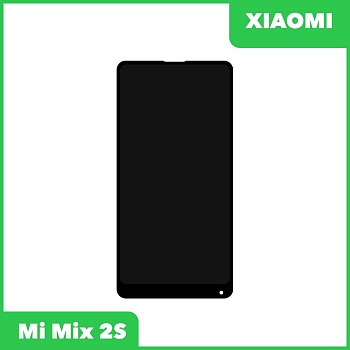 LCD дисплей для Xiaomi Mi Mix 2S в сборе с тачскрином (черный)
