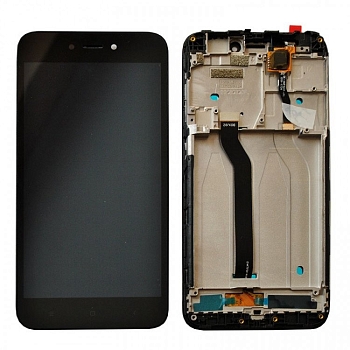 Дисплей Xiaomi Redmi 5A (MCG3B) в рамке (черный)