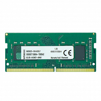 Модуль памяти Kingston SODIMM DDR4 4ГБ 2133 MHz