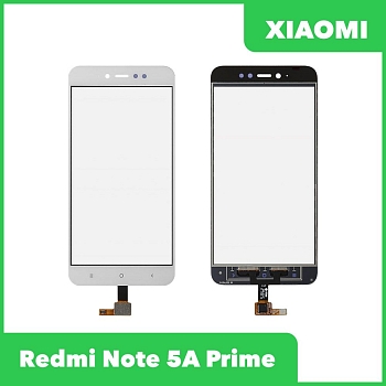 Сенсорное стекло (тачскрин) для Xiaomi Redmi Note 5A Prime, белый