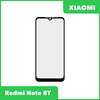 Стекло для переклейки дисплея Xiaomi Redmi Note 8T, черный