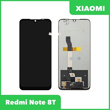 LCD дисплей для Xiaomi Redmi Note 8T в сборе с тачскрином (черный) оригинал