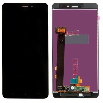 Дисплей для Xiaomi Redmi Note 4, Note 4 Pro в сборе с тачскрином, черный (оригинал восстановленный)