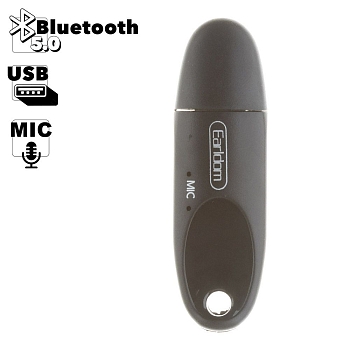 USB Рессивер Earldom ET-M40 Wireless Car Receiver, черный
