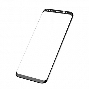 Защитное стекло "Полное покрытие Full Glue" для Samsung Galaxy S8, черное