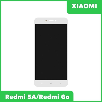 LCD дисплей для Xiaomi Redmi 5A в сборе с тачскрином (белый)