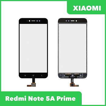 Сенсорное стекло (тачскрин) для Xiaomi Redmi Note 5A Prime, черный