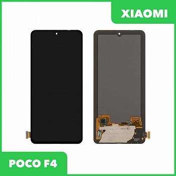 LCD дисплей для Xiaomi POCO F4 с тачскрином OLED (черный)