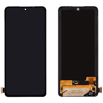 Дисплей для Xiaomi Redmi Note 10 Pro + тачскрин, черный (100% LCD)