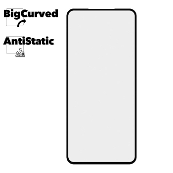 Защитное стекло для Samsung Galaxy S21 Super max Anti-static big curved glass