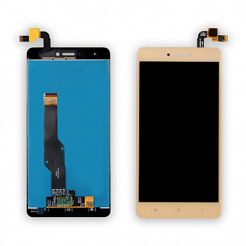 Дисплей Xiaomi Redmi Note 4X+тачскрин (золото)