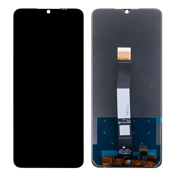 Дисплей для Xiaomi Poco C40, Redmi 10C (220333QPG, 220333QNY, C3QN)+тачскрин (черный)