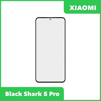 Стекло + OCA пленка для переклейки Xiaomi Black Shark 5 Pro (черный)