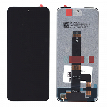 Дисплей (модуль) для Xiaomi Redmi 12 4G (23053RN02Y) в сборе с тачскрином черный