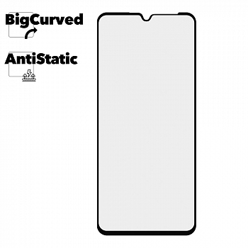 Защитное стекло для Samsung Galaxy A05s Super max Anti-static big curved glass