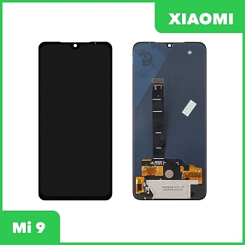 LCD дисплей для Xiaomi Mi 9 в сборе с тачскрином OLED (черный)