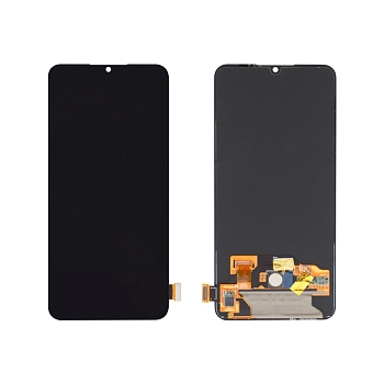 Дисплей Xiaomi Mi 9 Lite, Mi A3 Lite, Mi CC9 (M1904F3BG)+тачскрин (черный) ориг 100% AMOLED