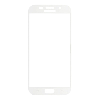 Защитное стекло Tempered Glass 2, 5D для Samsung Galaxy A7 2017 (A720F) 0, 33 мм (белая рамка)