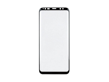 Защитное стекло Glue для Samsung Galaxy S8, черный (Vixion)